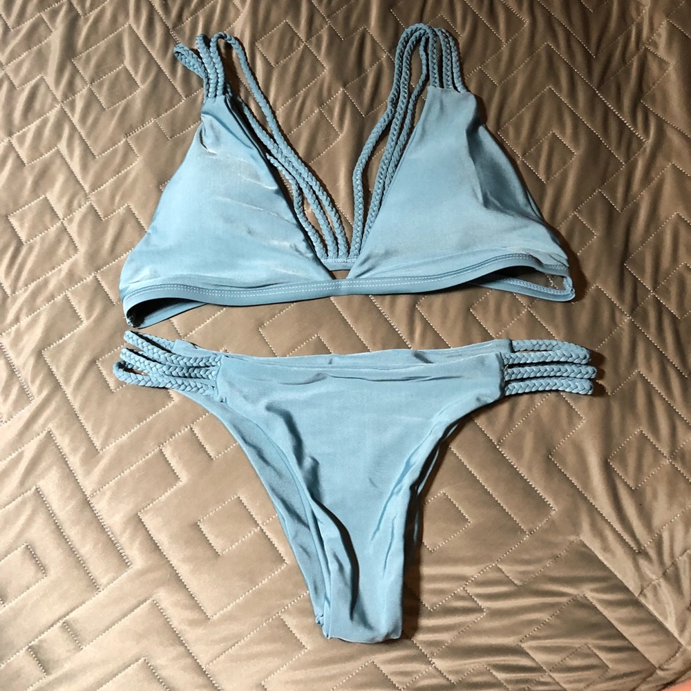 Blue/Green Bikini